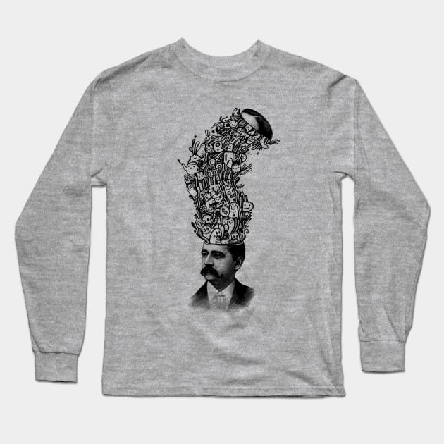 Brain Fart Long Sleeve T-Shirt by wotto